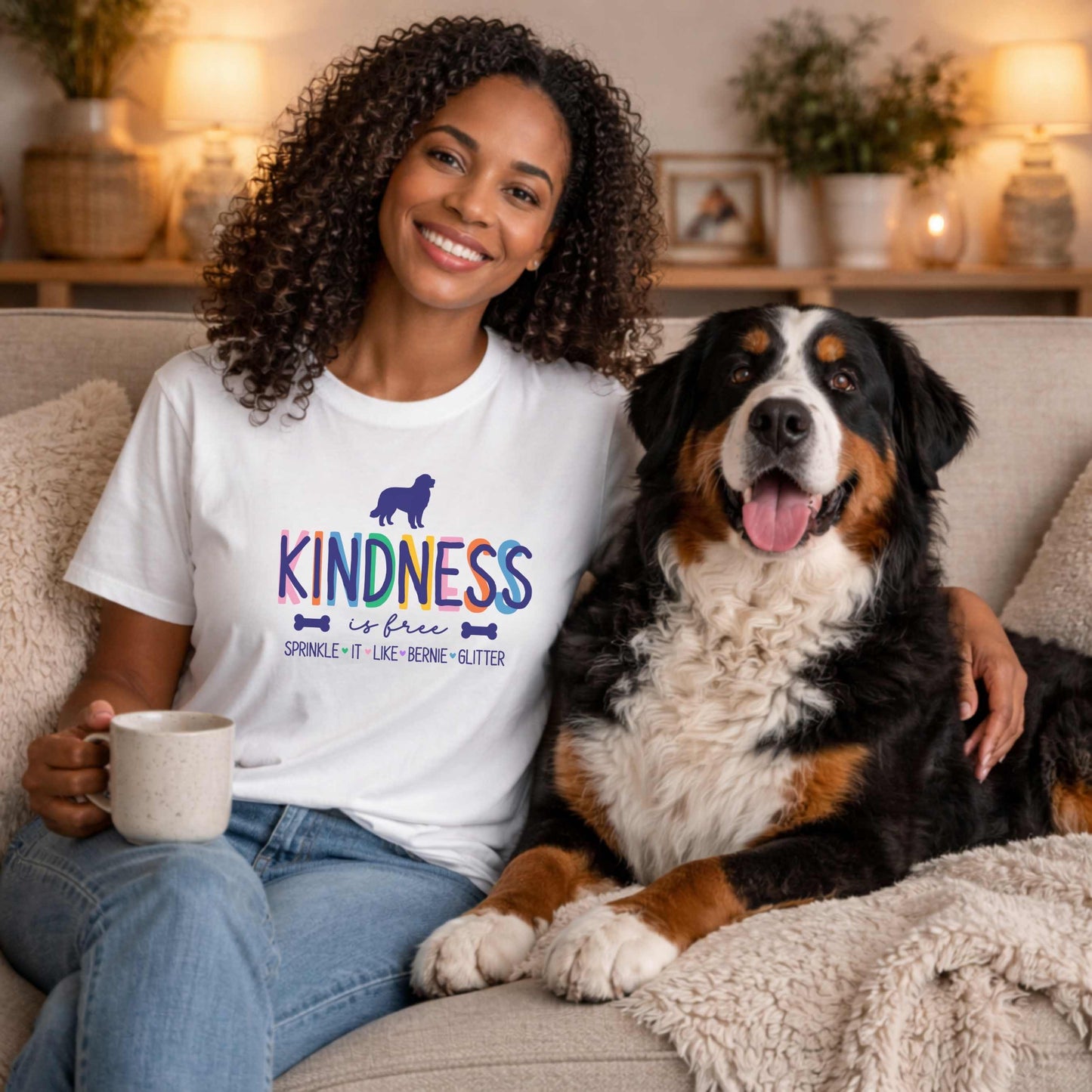 Bernese Mountain Dog Mom Gift Funny Berner Tee Dog Mama Shirt Berner Owner Gift Dog Lover Tee Fur Mom Birthday Gift Unisex Tee Gift For Her