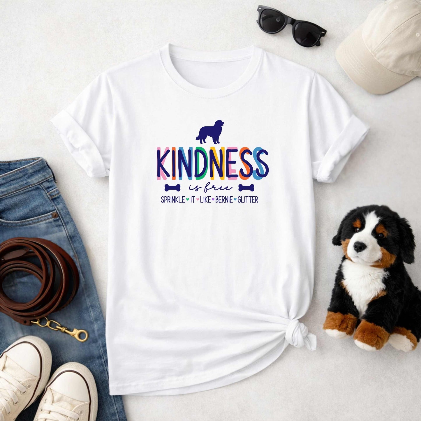 Bernese Mountain Dog Mom Gift Funny Berner Tee Dog Mama Shirt Berner Owner Gift Dog Lover Tee Fur Mom Birthday Gift Unisex Tee Gift For Her